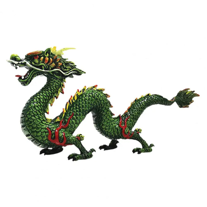 Livlig Kinesisk Drak Feng Shui Skulptur