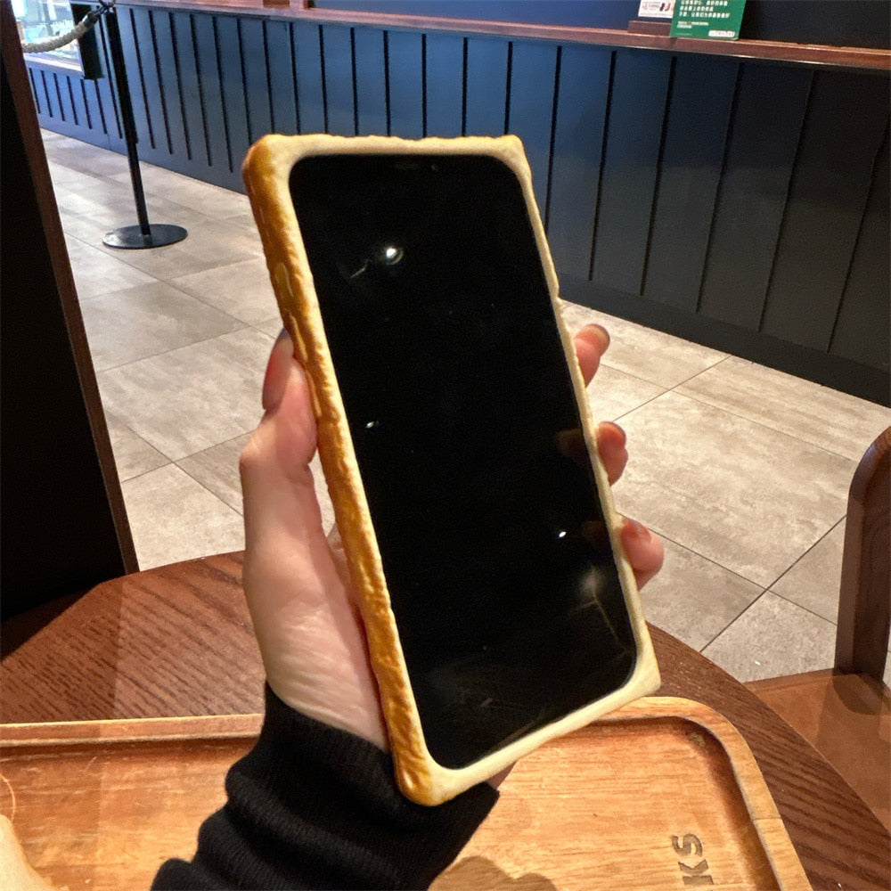 3D Smaskig Toast Skal för Mobiltelefon