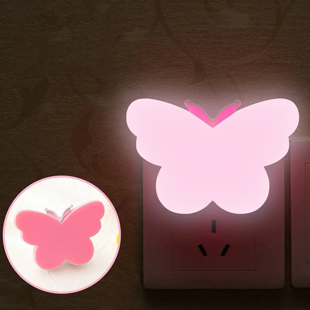 GlowEase LED Nattlampa | Automatisk Ljus Sensor | Varm Vit Komfort Ljus