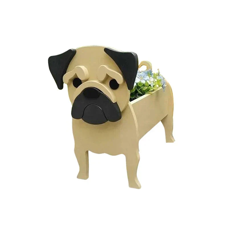 Blomkruka - Pawsome - Hundplanta Behållare - Olika Raser