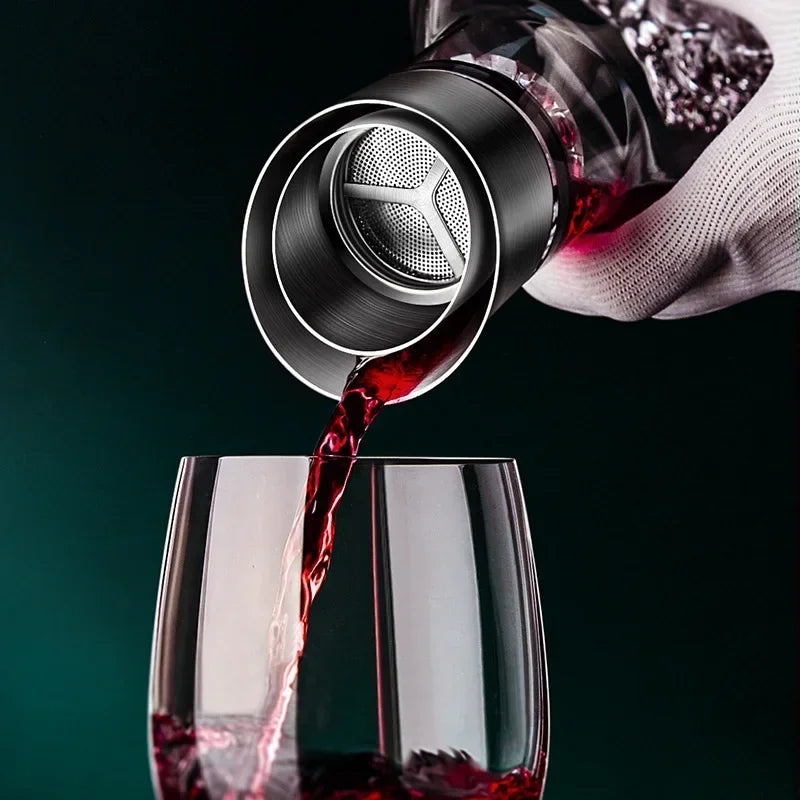 1500ml Iceberg Dekanter Kreativt blyfritt kristallmaterial lyxig högkvalitativ hem rödvinsdistributör dekantör vin kanna