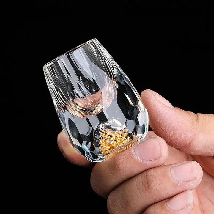 Lyxigt Kristall Whiskyglas