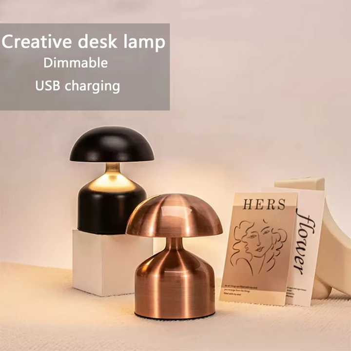 Mångsidig LED Touch Sänglampa - 3-färgad Dimbar Nattlampa