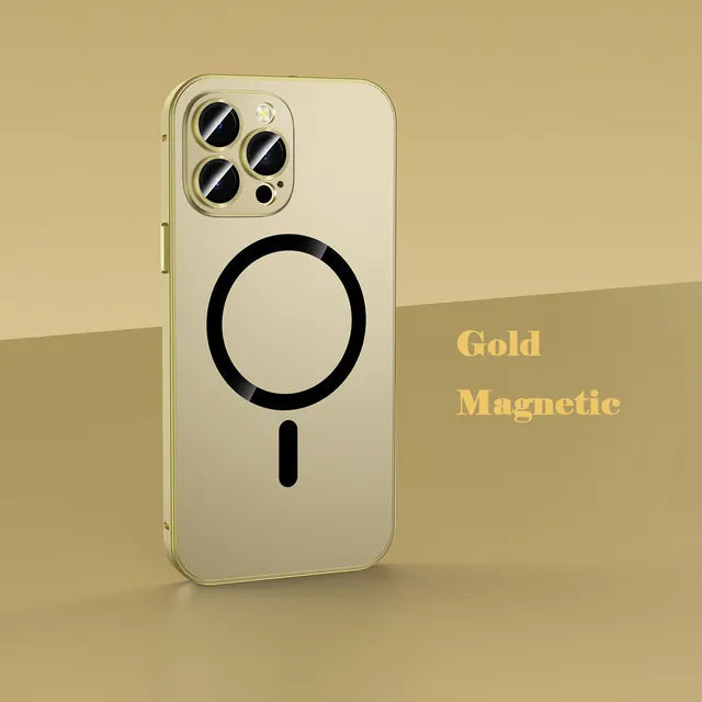 Magsafe Aluminiumram Metall Bumper iPhone Fodral