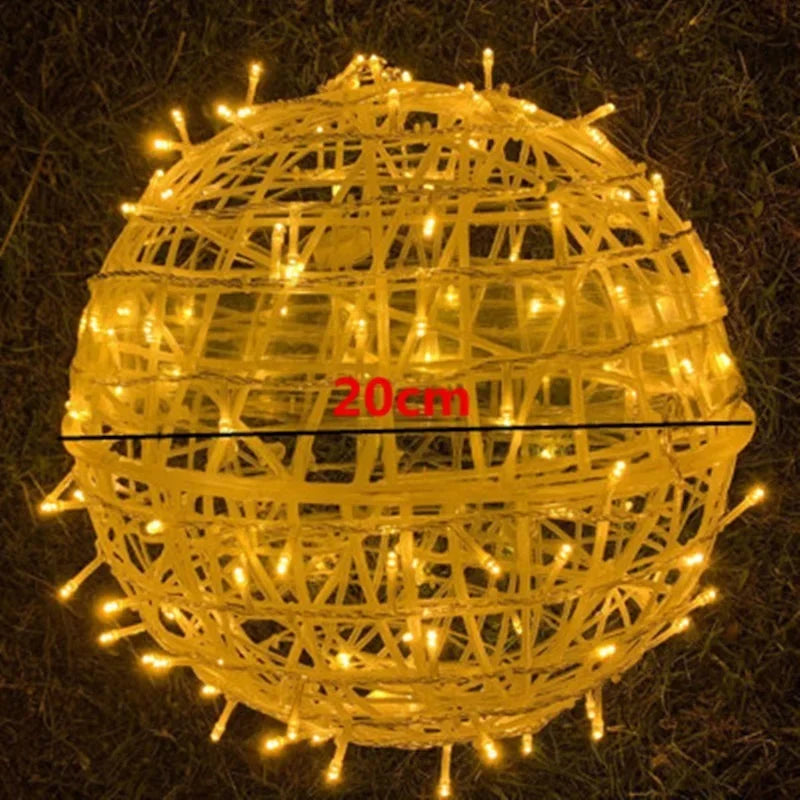 Sphere - Rattanfestbelysning