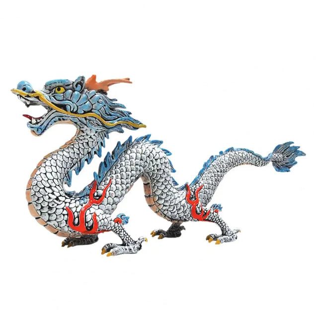 Livlig Kinesisk Drak Feng Shui Skulptur