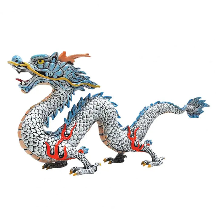 Livlig Kinesisk Drak Feng Shui Skulptur