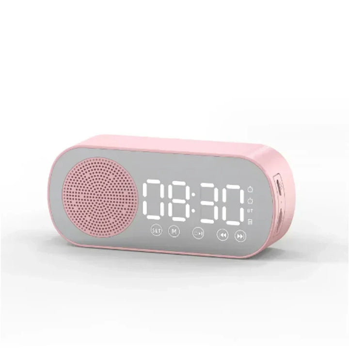 Digital väckarklocka med Bluetooth-högtalare och FM-radio