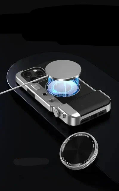 Retro Bluetooth Kamera iPhone Fodral