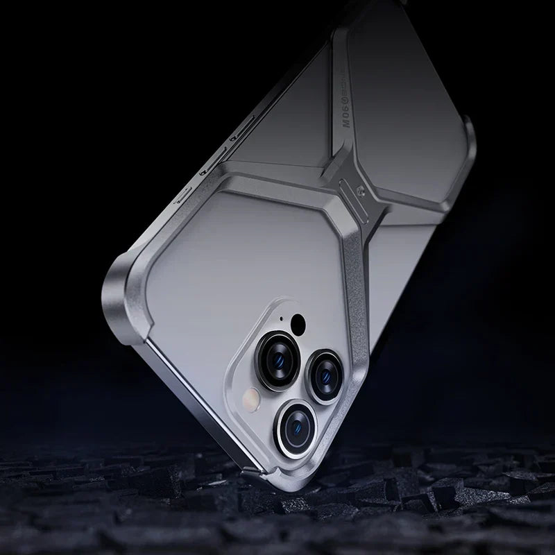 Avtagbart Metall Cool Alloy iPhone Fodral