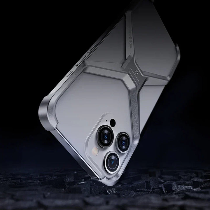 Avtagbart Metall Cool Alloy iPhone Fodral