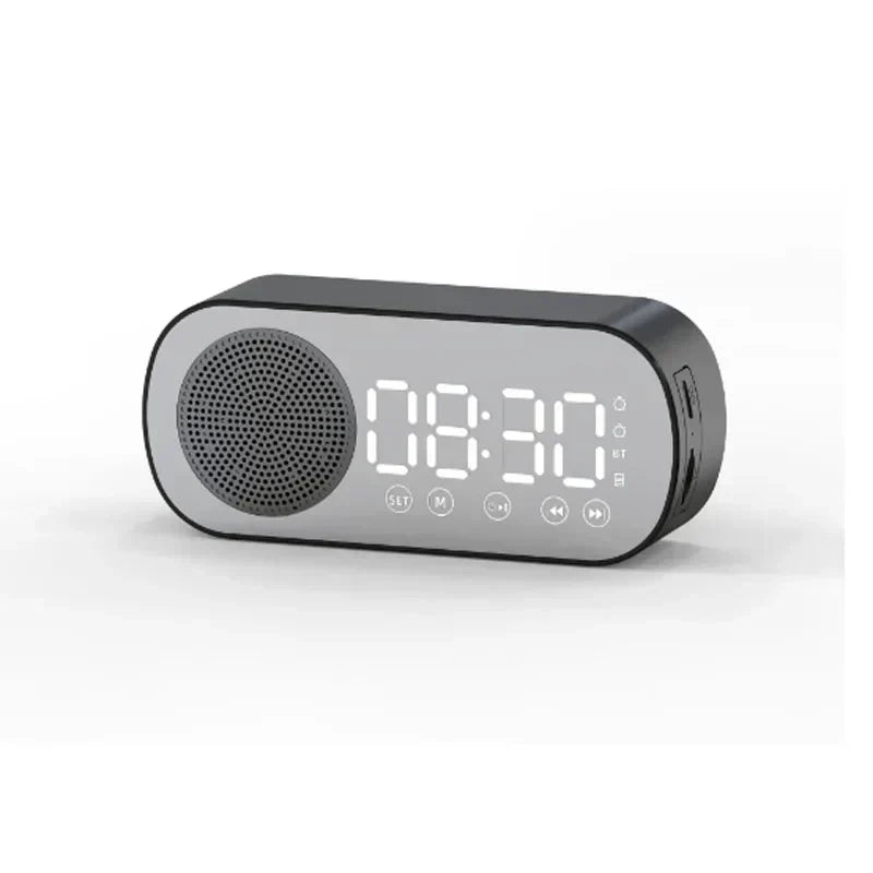 Digital väckarklocka med Bluetooth-högtalare och FM-radio
