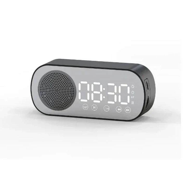 Digital väckarklocka med Bluetooth-högtalare och FM-radio