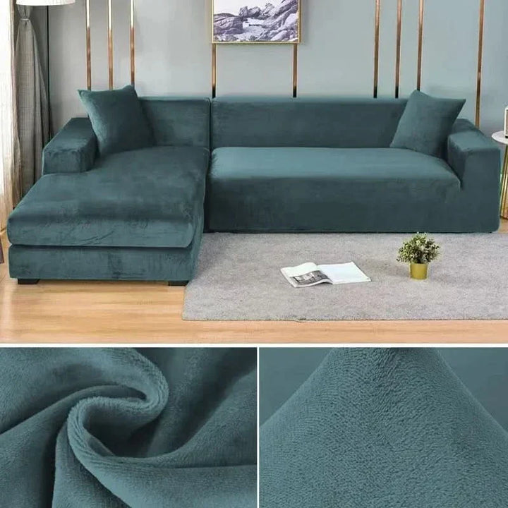 PlushFit - Högkvalitativa Sofföverdrag i Stretchsammet