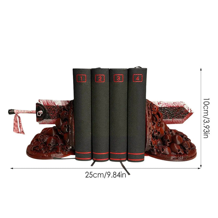 Berserk Bokstöd Rasande Bokstöd Drakjägare Resin Hantverk Studie Konst Dekorativt Ornament Hem Skriva Bord Bokhylla T4z7