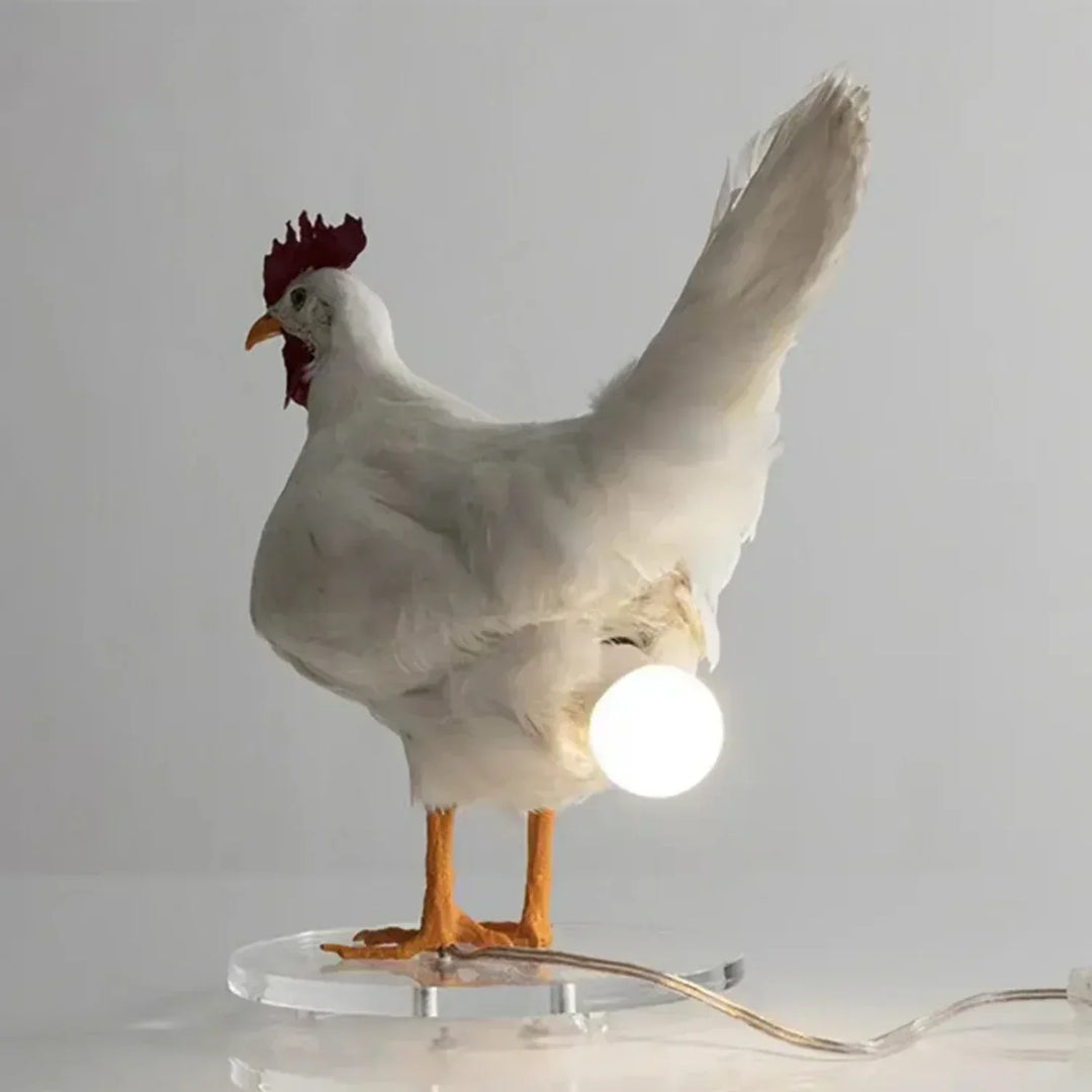 Lantgårdslampa med Kyckling