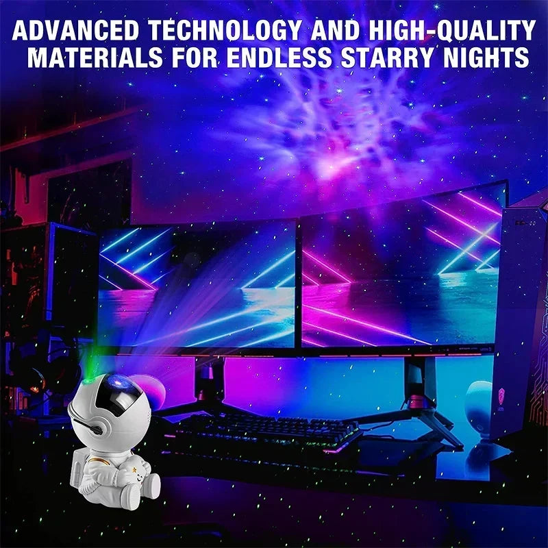 Astronaut LED Projektor, Galax, Stjärnor, Himmel