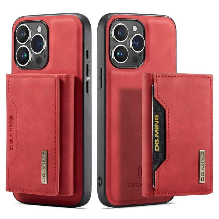 2-i-1 iPhone-fodral med avtagbar plånbok