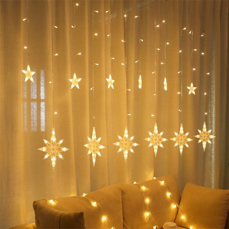 Solmåne Stjärnlampa LED Ljusdekoration