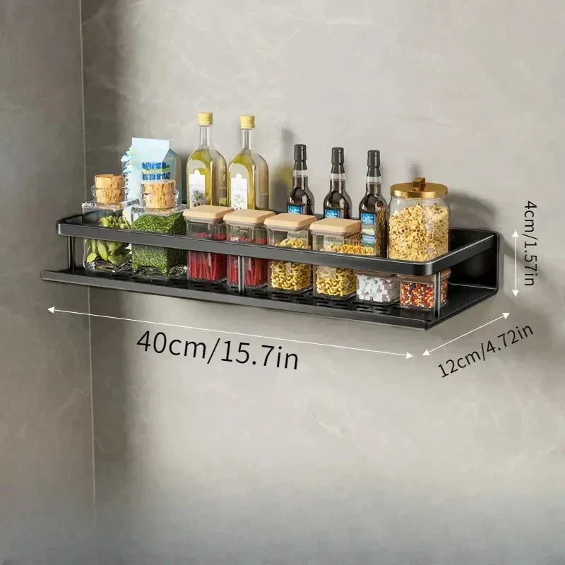 KitchenStyle – Elegant Vägghylla för ett Organiserat Kök