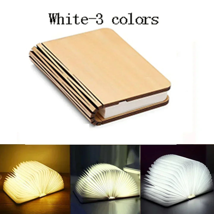 Kreativ Bok LED Nattlampa
