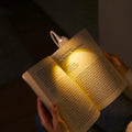 Mini Boklampa - Portabel Klämlampa med USB-laddning, Dimbar LED för Sovrum, Ögonvänlig och Camping - 360° Vridbar Klämlampa för Böcker
