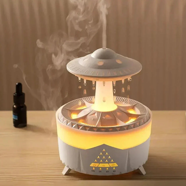 UFO Luftfuktare | Ultraljud Aromaterapi Diffusor med Fjärrkontroll - Grosven