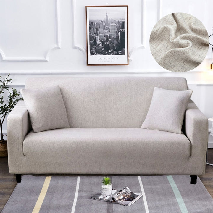 Modern halkfri färgglad elastisk sofföverdrag