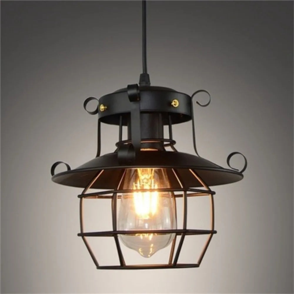Norah Retro-Industriell Hängande Lampa