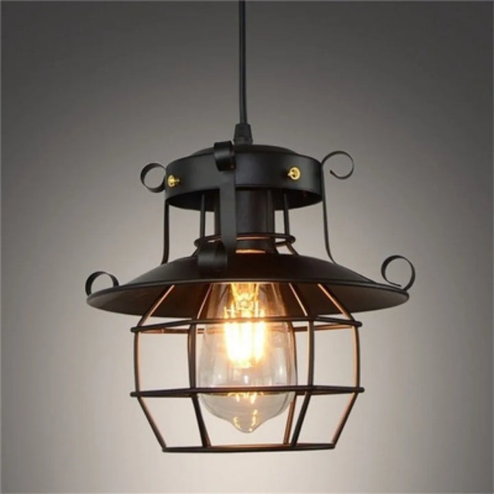 Norah Retro-Industriell Hängande Lampa