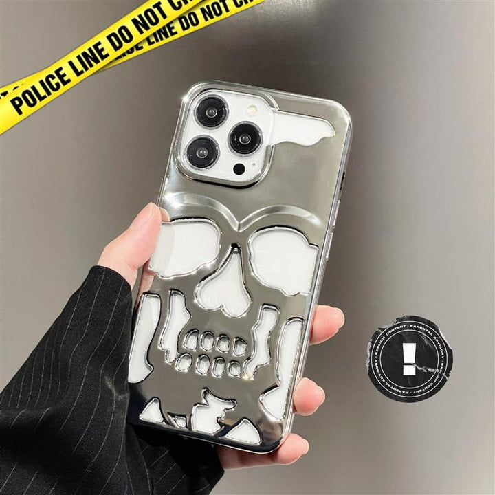 Gothic Midnight Skull Telefonfodral