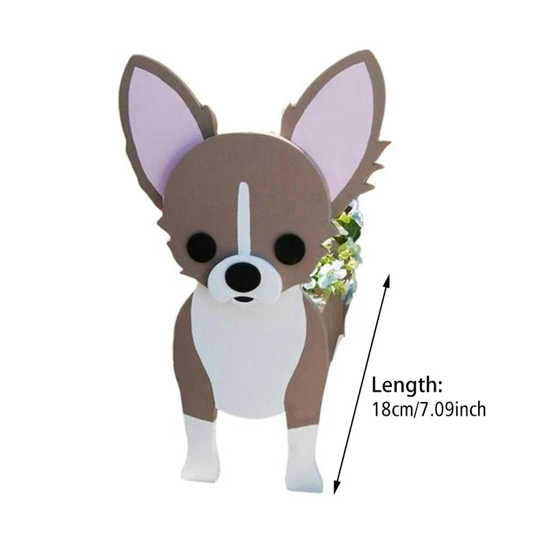 Blomkruka - Pawsome - Hundplanta Behållare - Olika Raser