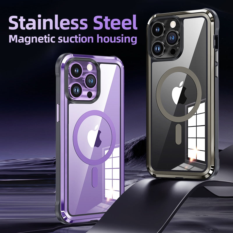 Magisk Armor Magnetisk Laddnings iPhone-fodral