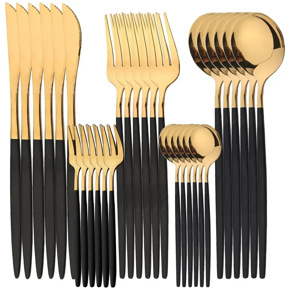 RoyalMirror – Lyxigt Guldbestickset