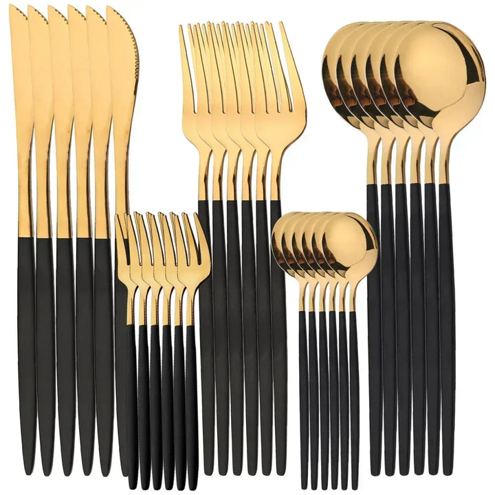 RoyalMirror – Lyxigt Guldbestickset