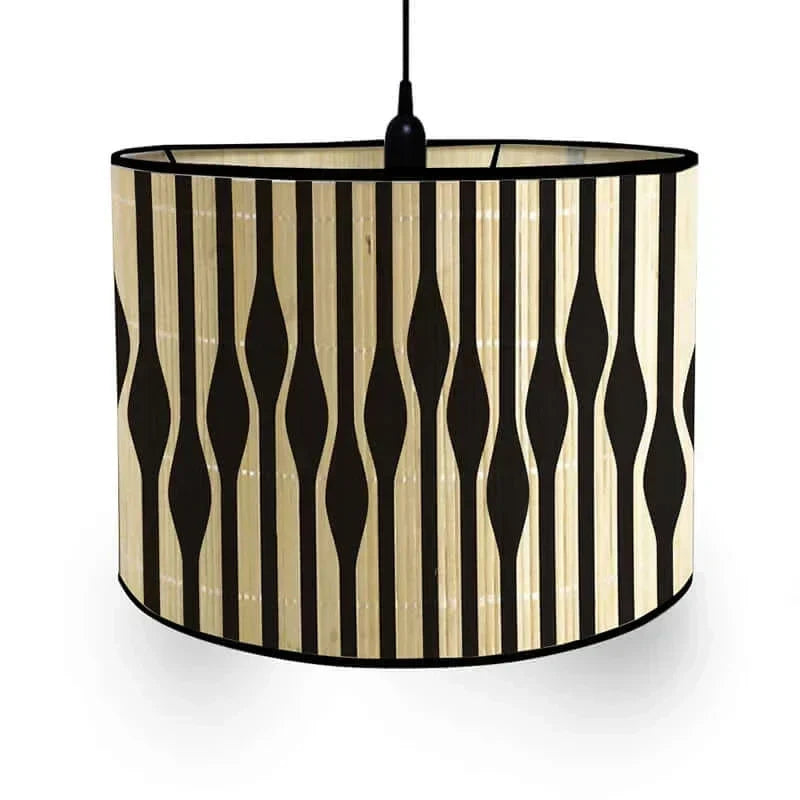 Art Deco Trumlampa Skärm