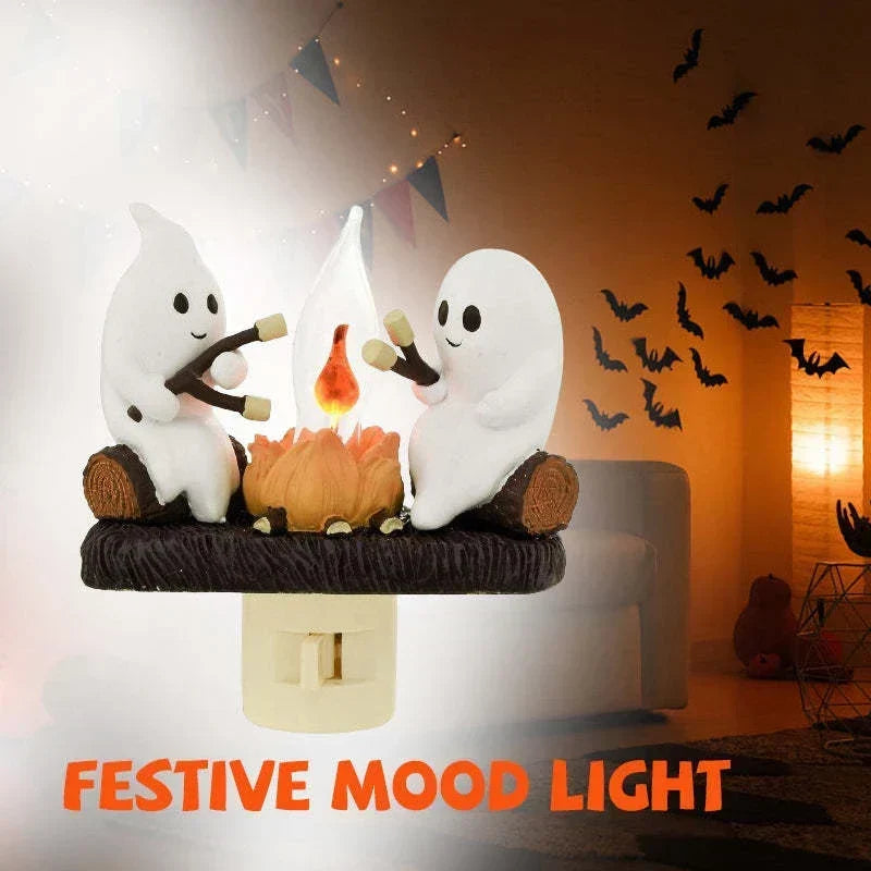 Spökljus Campfire Nattlampa