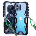 Taktiskt Grepp Stötsäker Legeringsram iPhone Fodral