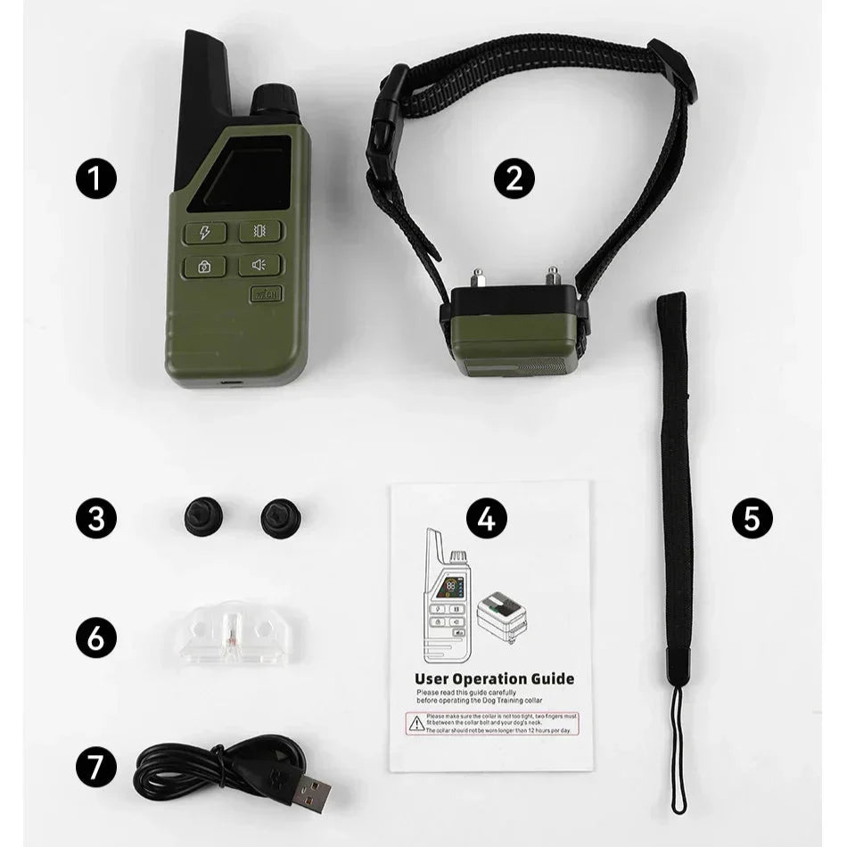 JECO – Professionell Hundträningshalsband | Anti-Bark &amp; Fjärrkontroll