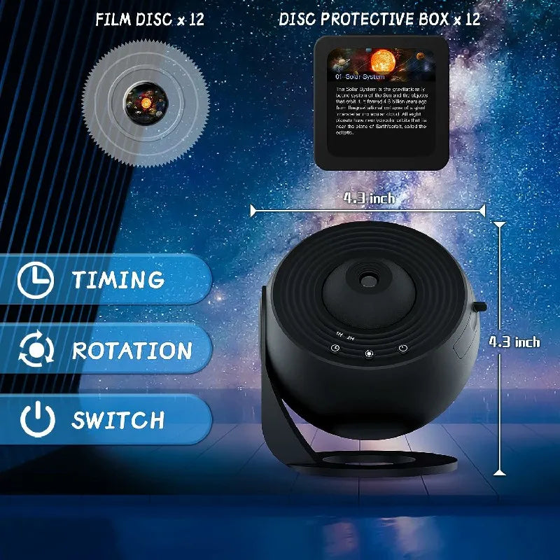 360° Planetarium Projektor | Förbättrad Avkoppling och Stressavlastning