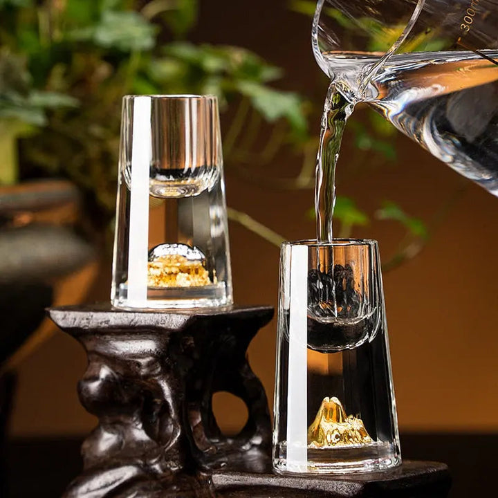 Lyxigt Kristall Whiskyglas