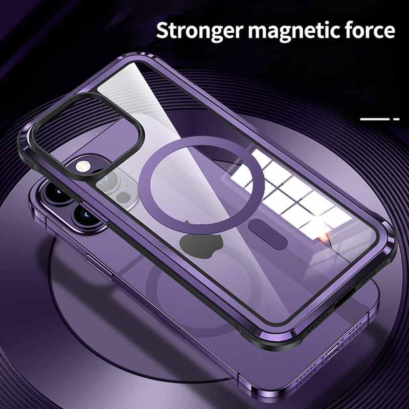 Magisk Armor Magnetisk Laddnings iPhone-fodral