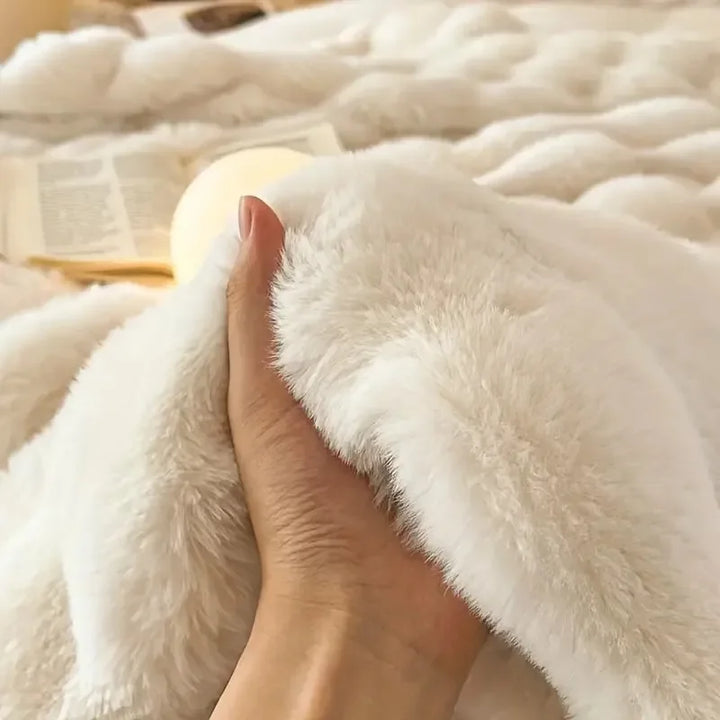 PlushCozy | Falsk päls vinterfilt