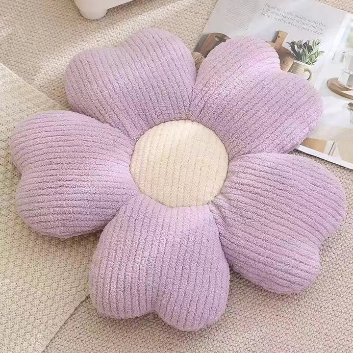 Mjuk Klöverblommor Kudde