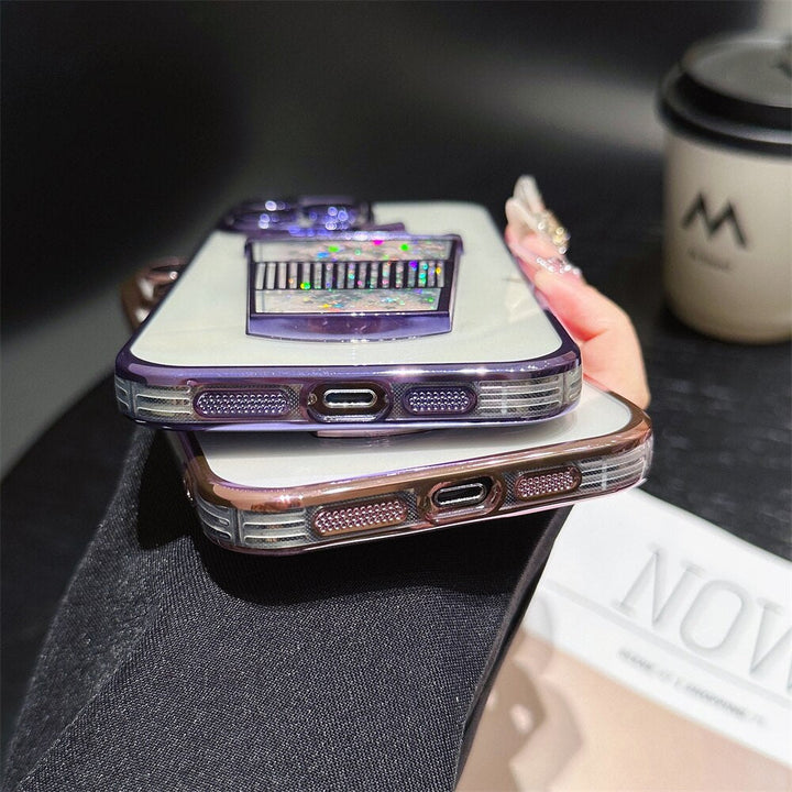 Glitter Star Drink Cup iPhone-fodral
