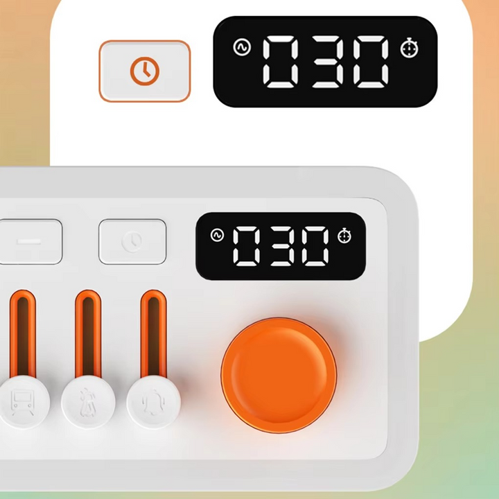 Smart Sömnljudmaskin med RGB Nattljus och Bluetooth Högtalare