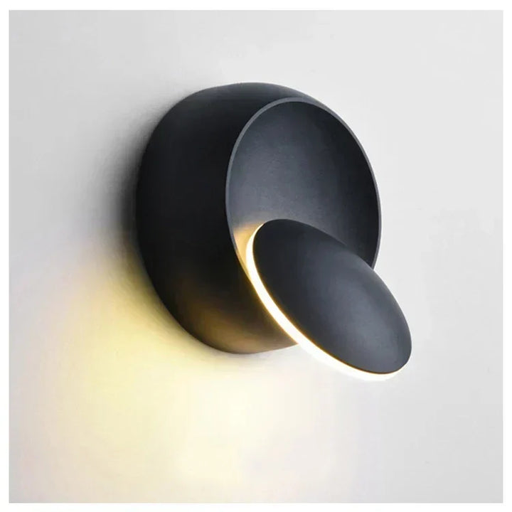 Minimalistisk Orb Design Vägglampa