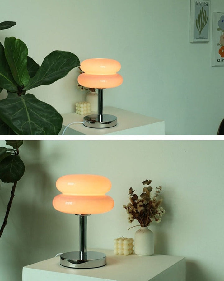 Macaron Glas Retro-Modern Dimmbar Lampa