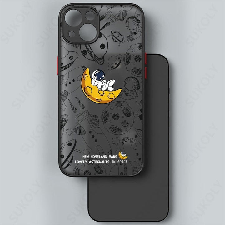 Space Road Relax Astronaut iPhone-fodral