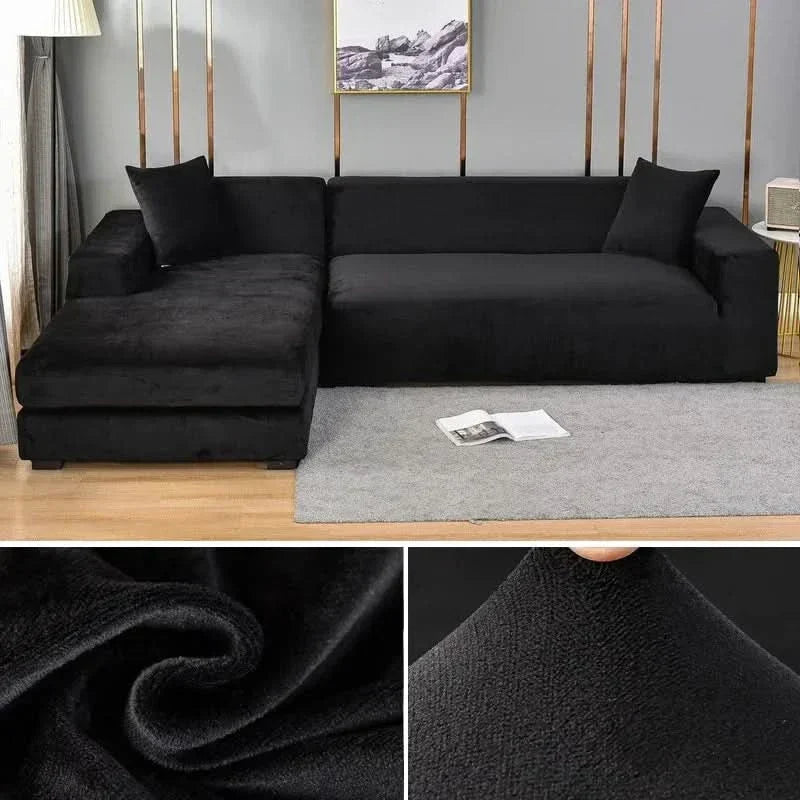 PlushFit - Högkvalitativa Sofföverdrag i Stretchsammet